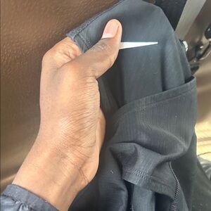 Nike Men's Black Windbreaker Jacket